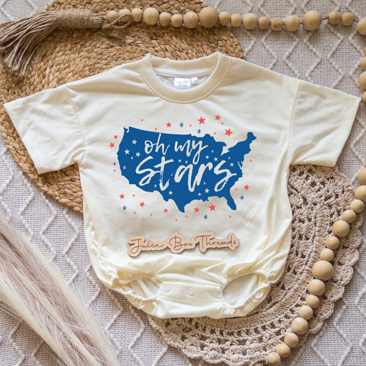 Oh My Stars Romper/Tee