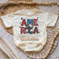 America Romper/Tee