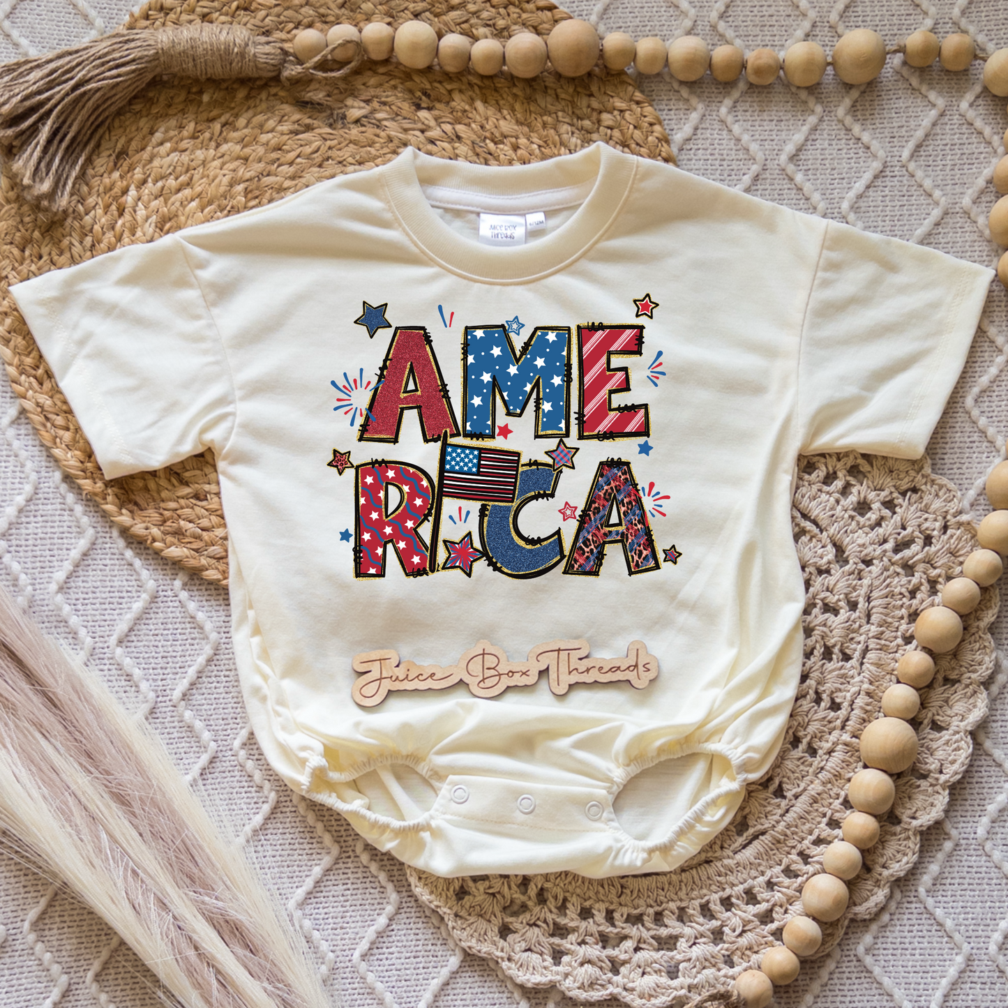 America Romper/Tee