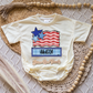 Boy Flag Name Romper/Tee