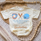 Patriotic Boy Christian Baseball Romper/Tee