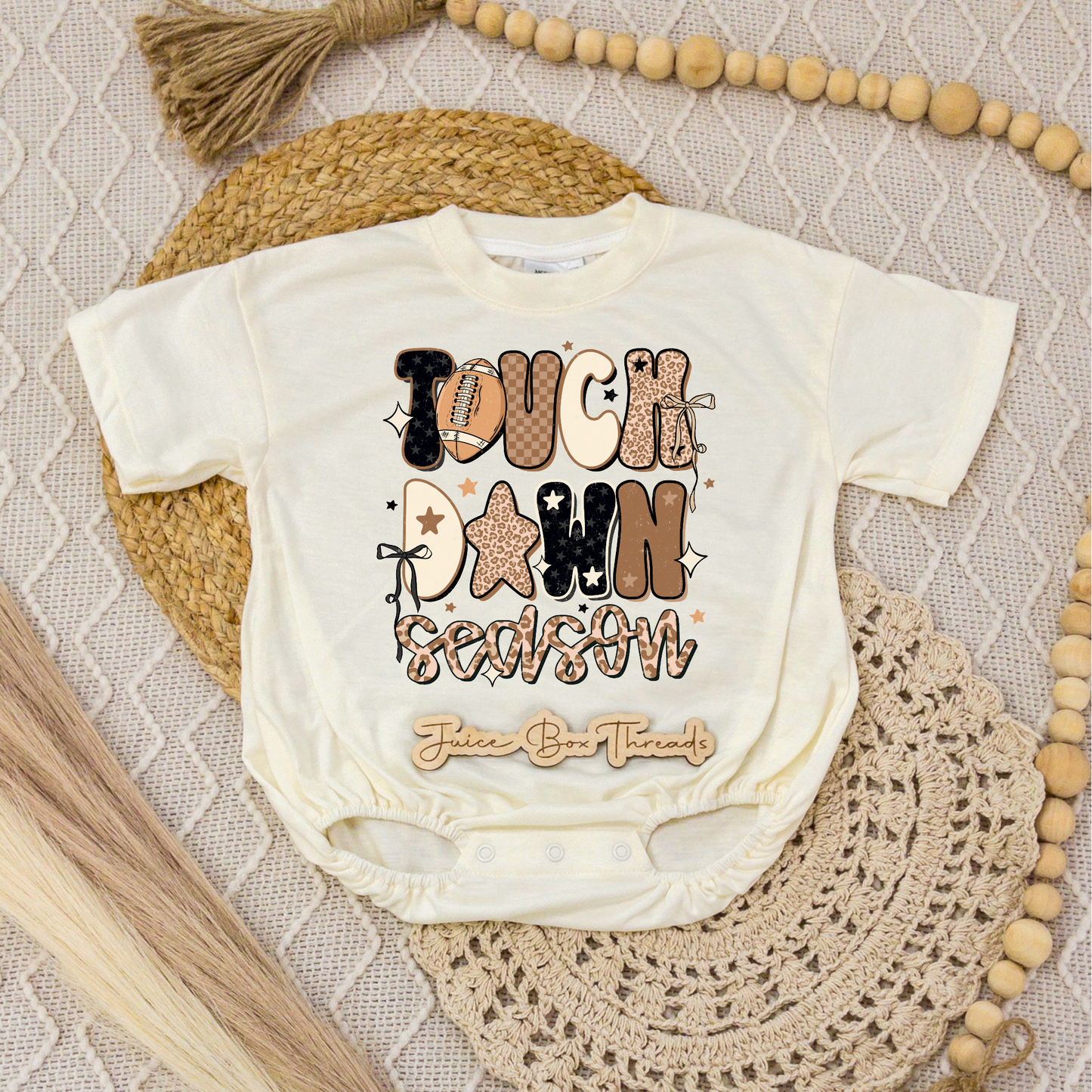 Touchdown Season Romper/Tee