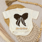 Football Bow Romper/Tee