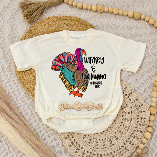 Turkey and Tatrums Romper/Tee
