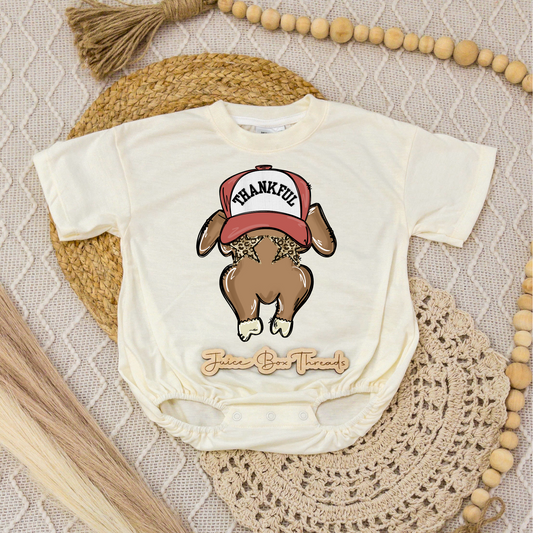 Thankful Turkey Romper/Tee