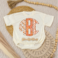 Pumpkin Monogram Romper/Tee