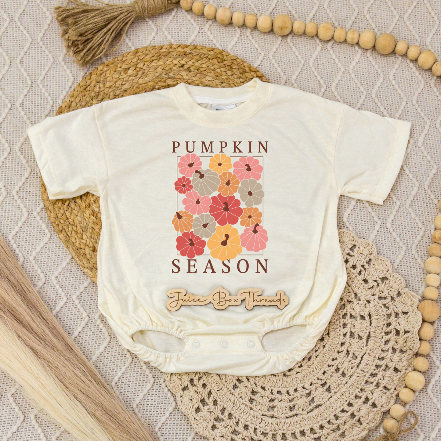 Pumpkin Season Romper/Tee