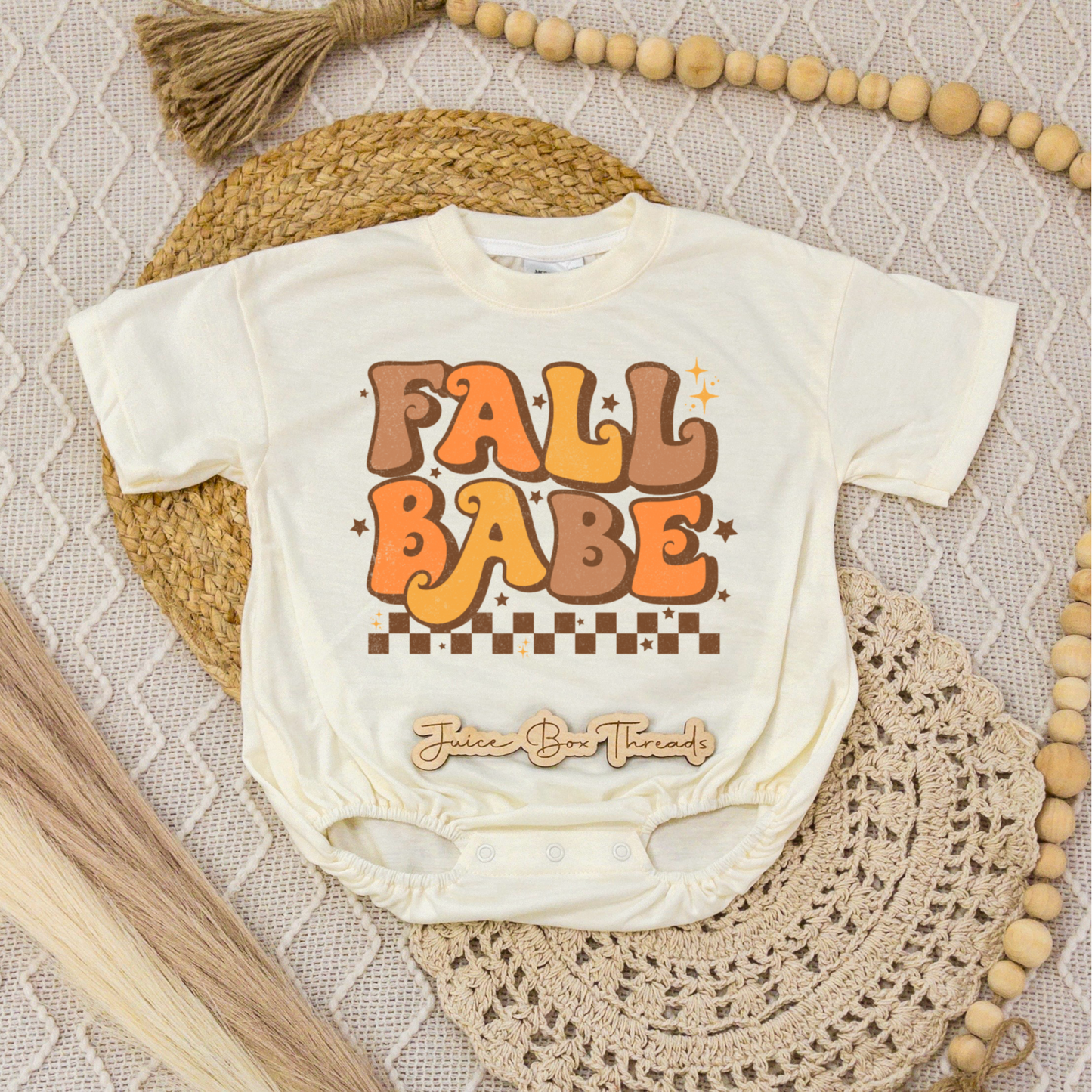 Fall Babe Romper/Tee