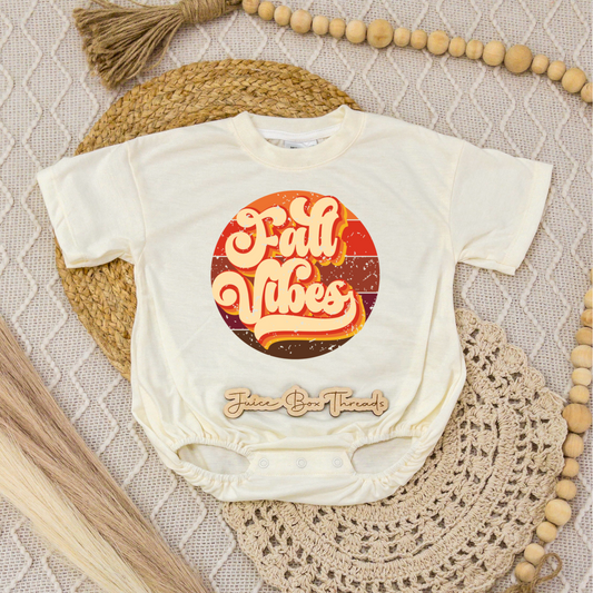 Fall Vibes Romper/Tee
