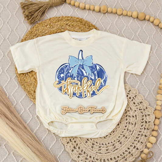 Thankful Pumpkin Romper/Tee