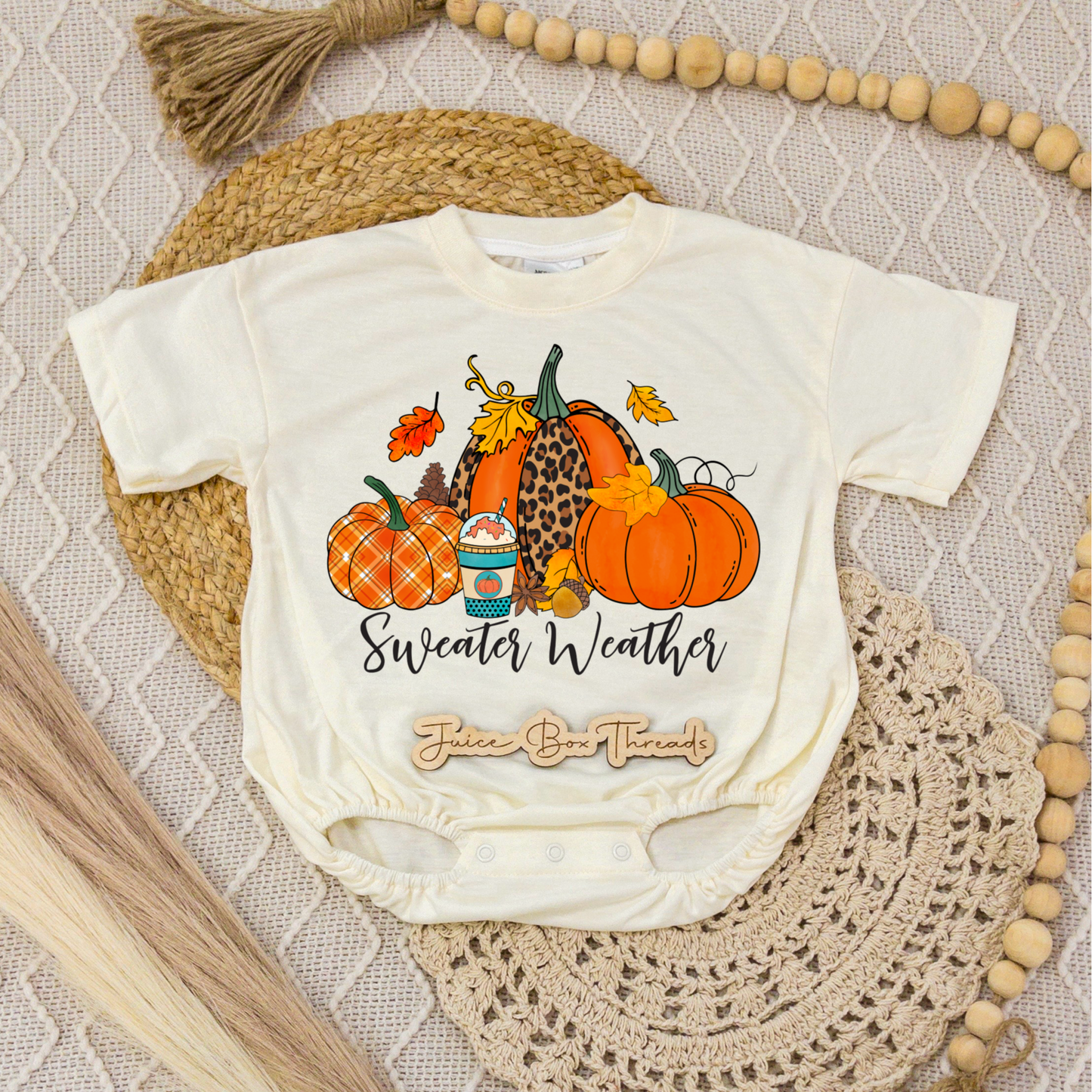 Sweater Weather Romper/Tee