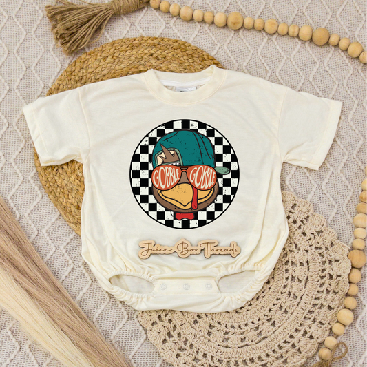 Turkey Gobble Romper/Tee