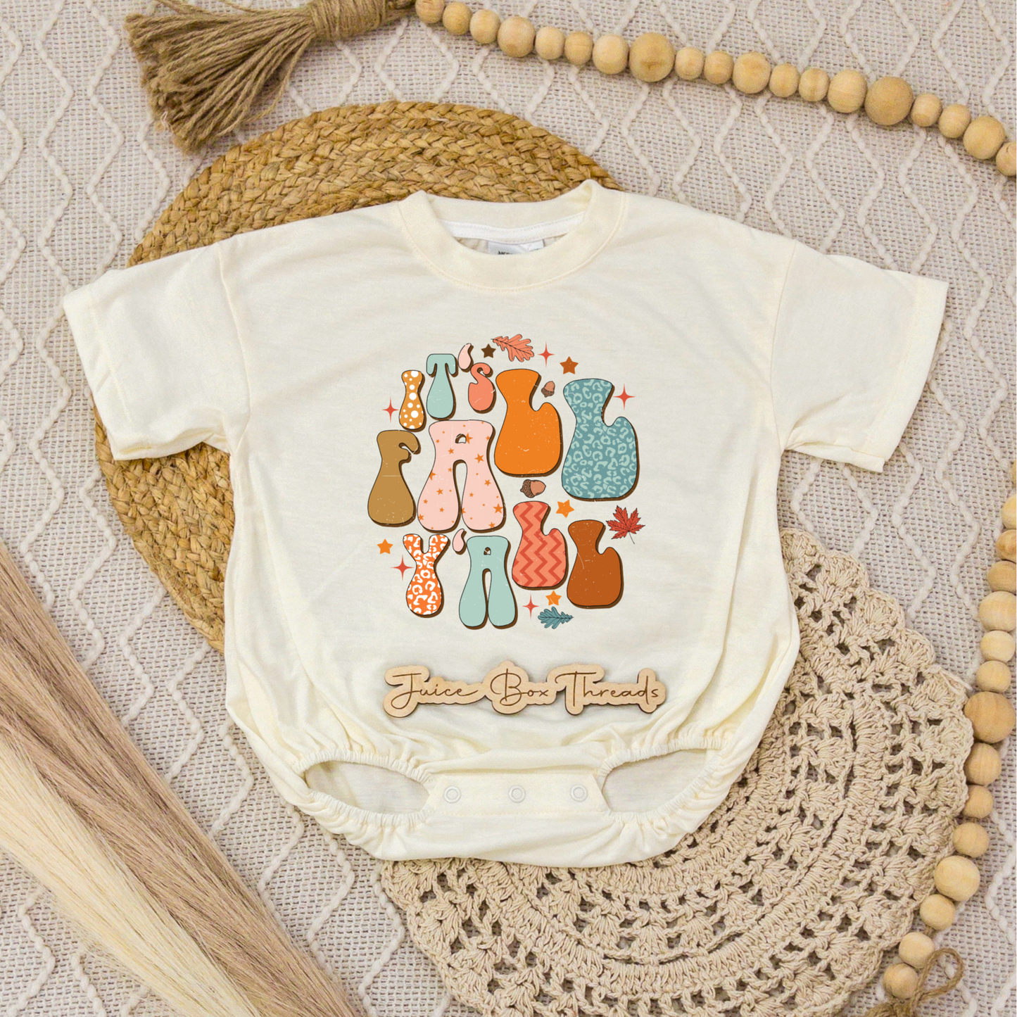 It's Fall Y'all Romper/Tee