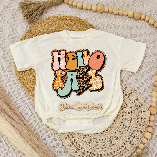 Hello Fall Romper/Tee