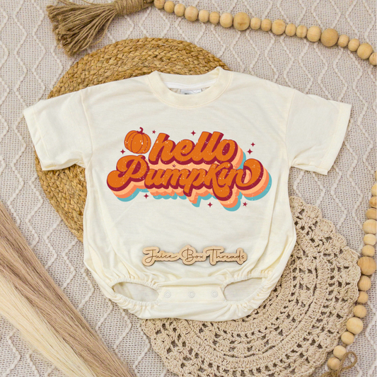 Hello Pumpkin Romper/Tee