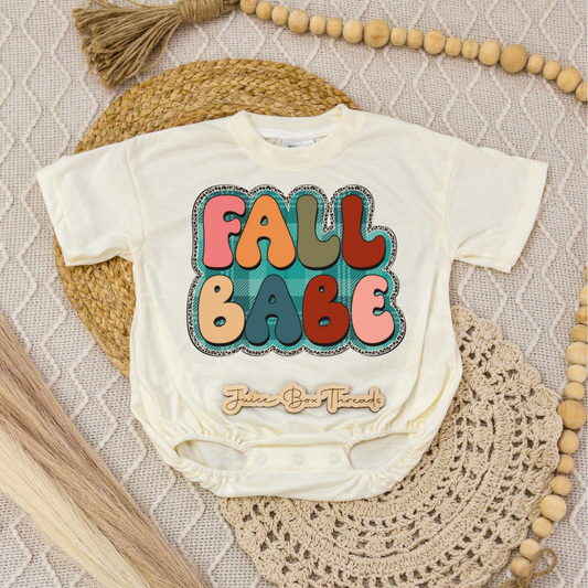 Fall Babe Romper/Tee