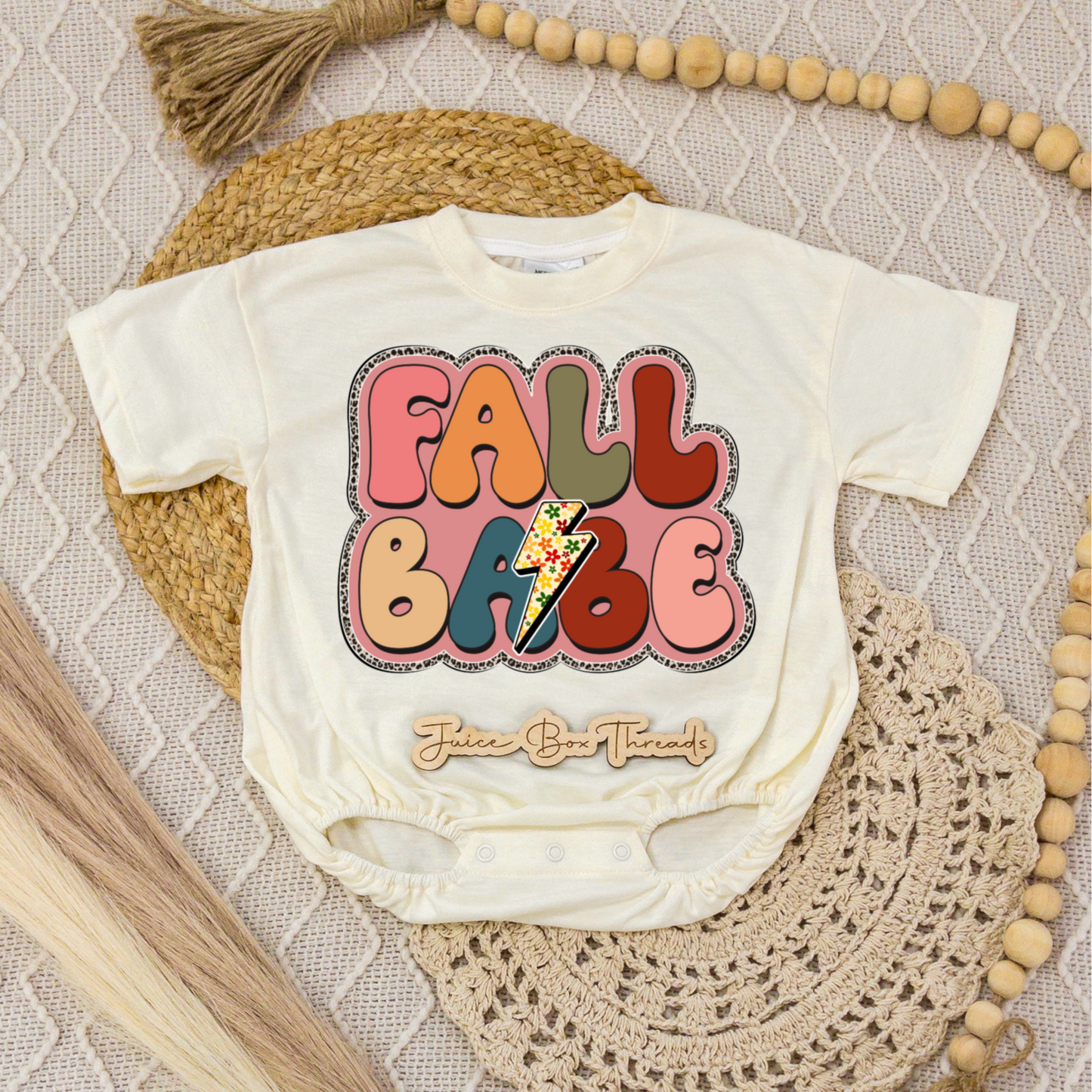 Fall Babe Romper/Tee