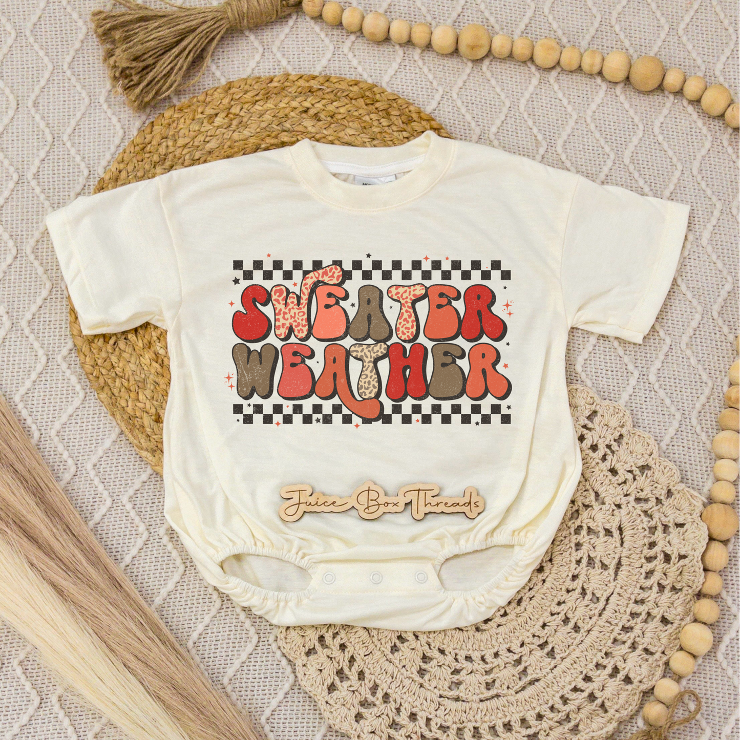 Sweater Weather Romper/Tee