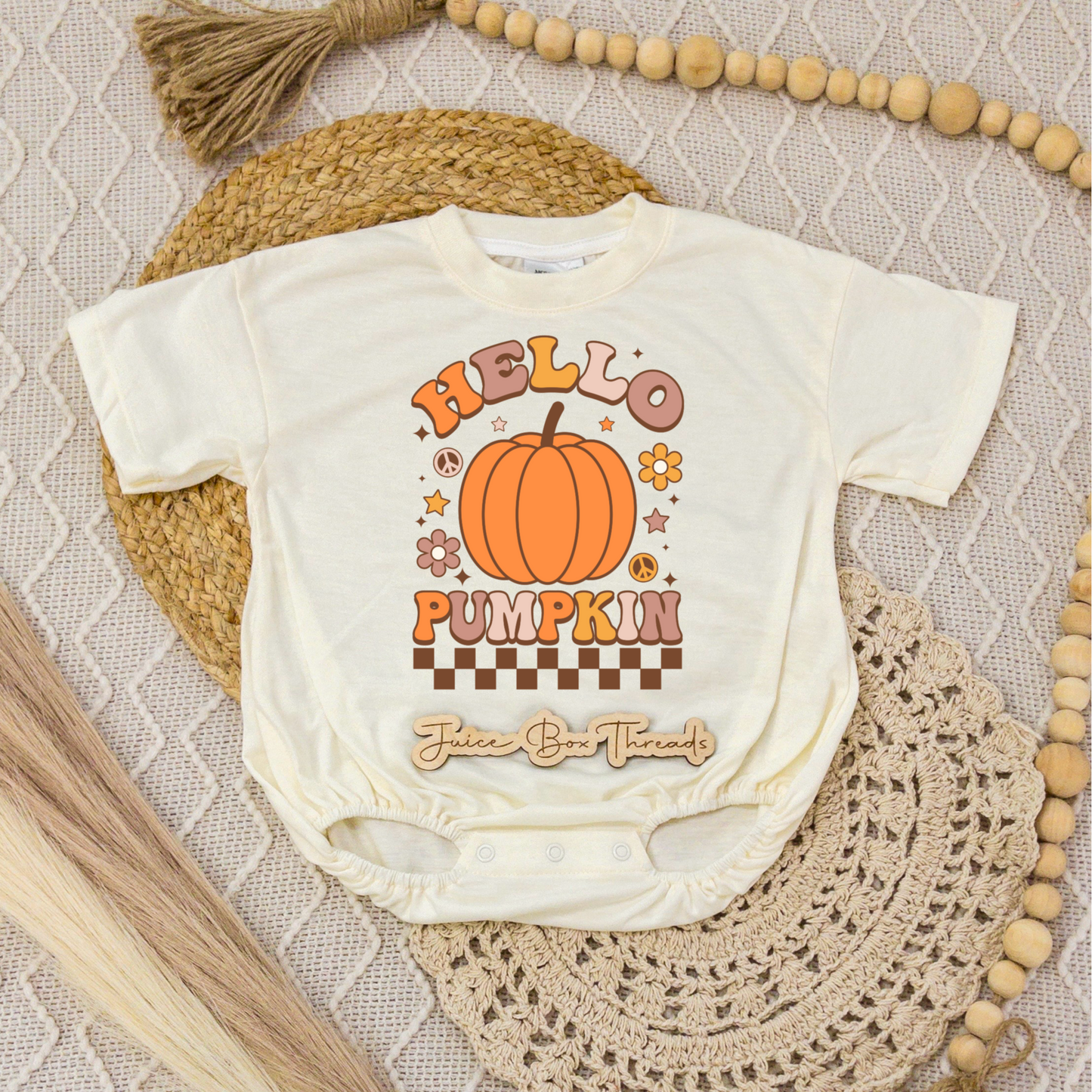 Hello Pumpkin Romper/Tee
