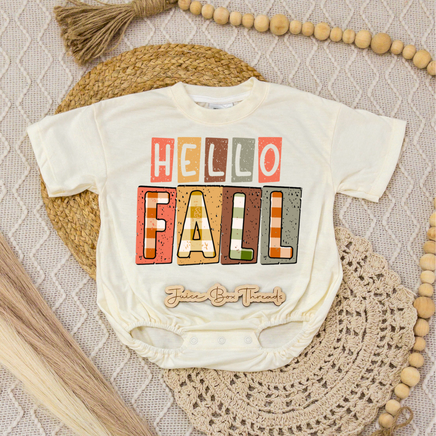 Hello Fall Romper/Tee