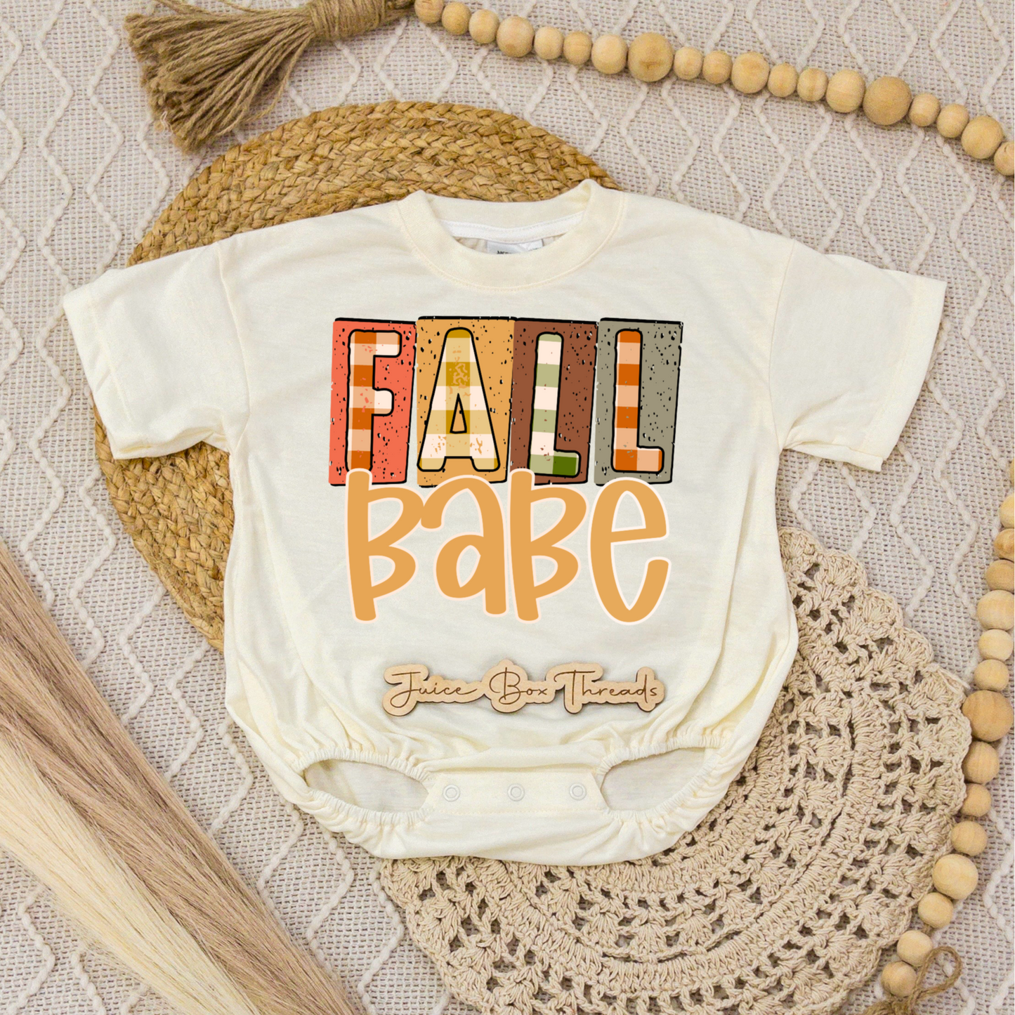 Fall Babe Romper/Tee