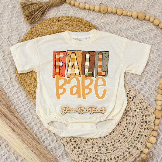 Fall Babe Romper/Tee