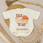 Talk Turkey to Me Romper/Tee