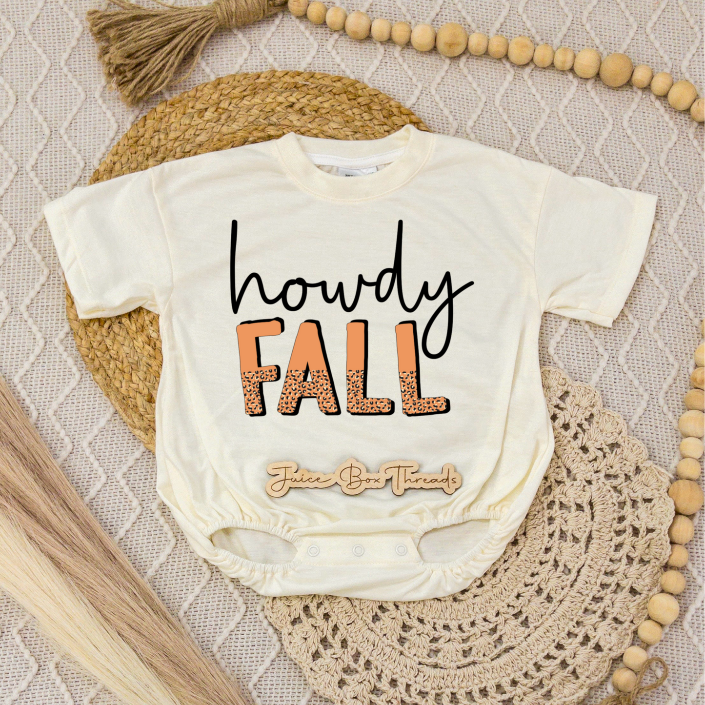 Howdy Fall Romper/Tee