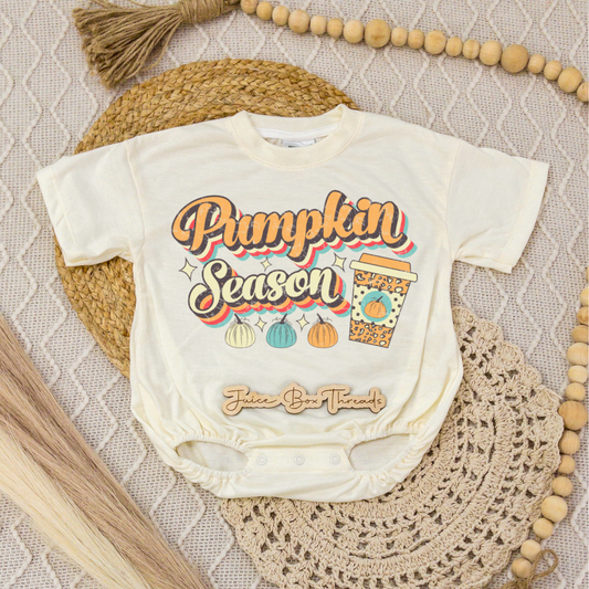 Pumpkin Season Romper/Tee