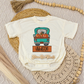 Boy Pumpkin Truck Name Romper/Tee