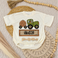 Boy Pie Tractor Name Romper/Tee