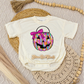 Girl Pumpkin Bucket Romper/Tee