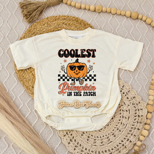Coolest Pumpkin in the Patch Romper/Tee