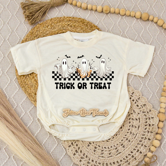 Trick or Treat Romper/Tee