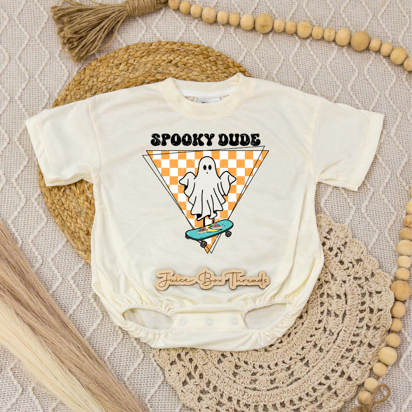 Spooky Dude Romper/Tee