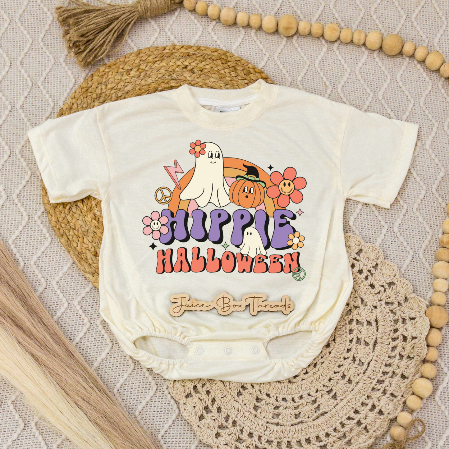 Hippie Halloween Romper/Tee