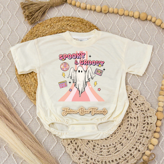 Spooky and Groovy Romper/Tee
