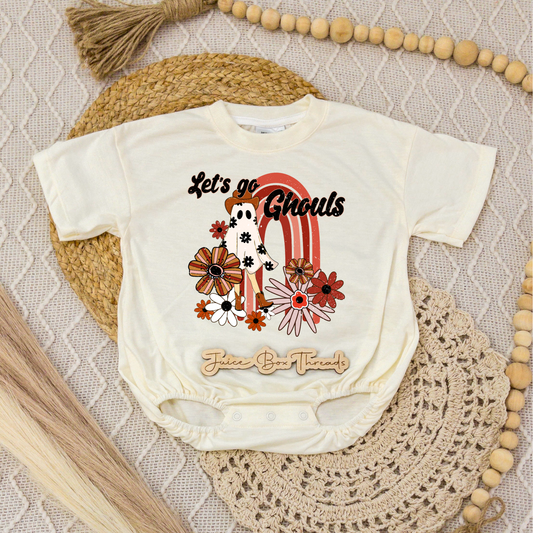 Let's Go Ghouls Romper/Tee