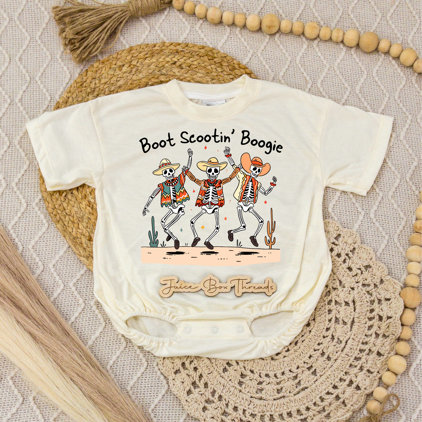 Boot Scootin' Boogie Romper/Tee