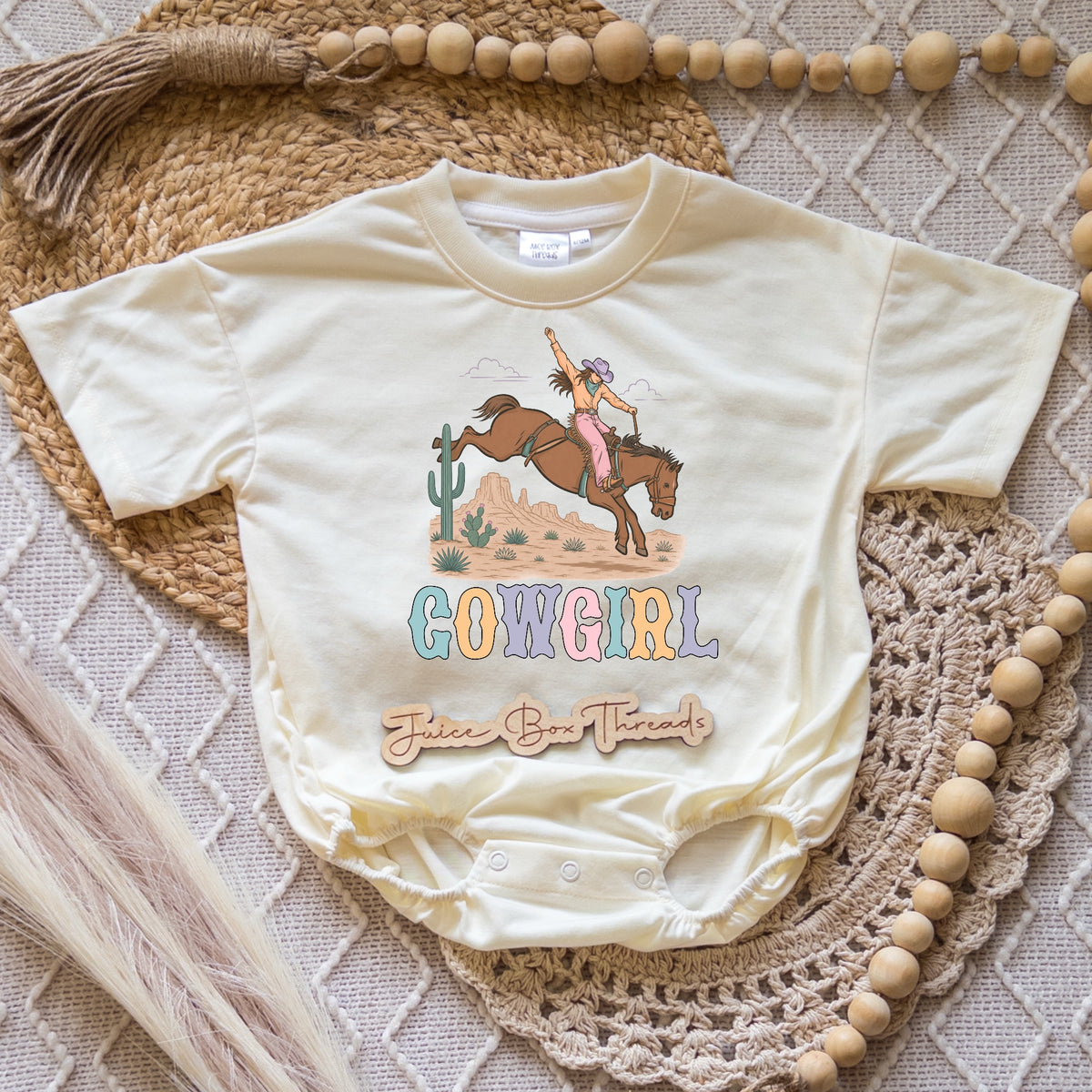 Cowgirl Romper/Tee
