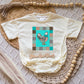 Western Quilt Chicken Romper/Tee
