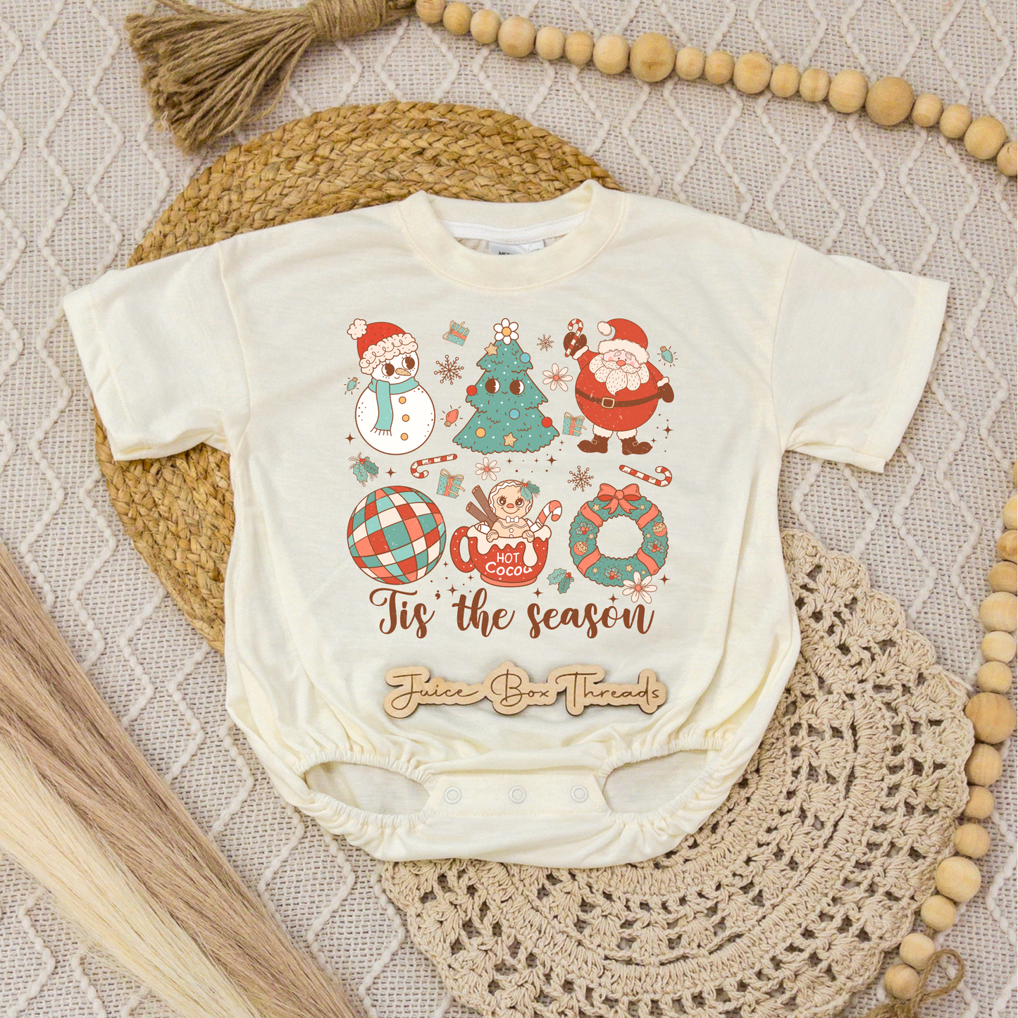 Tis the Season Romper/Tee