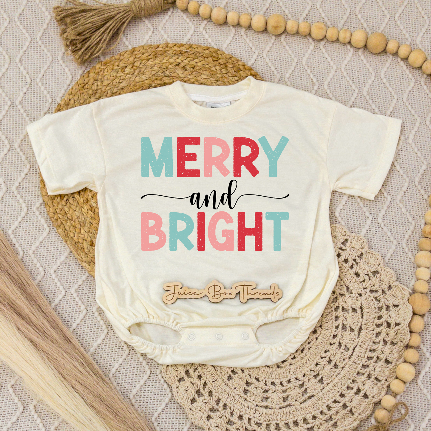 Merry and Bright Romper/Tee