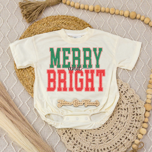 Merry and Bright Romper/Tee