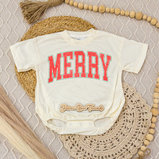 Merry Romper/Tee