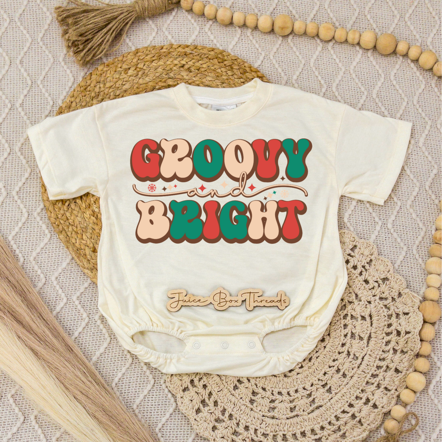 Groovy and Bright Romper/Tee