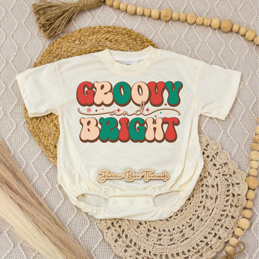 Groovy and Bright Romper/Tee