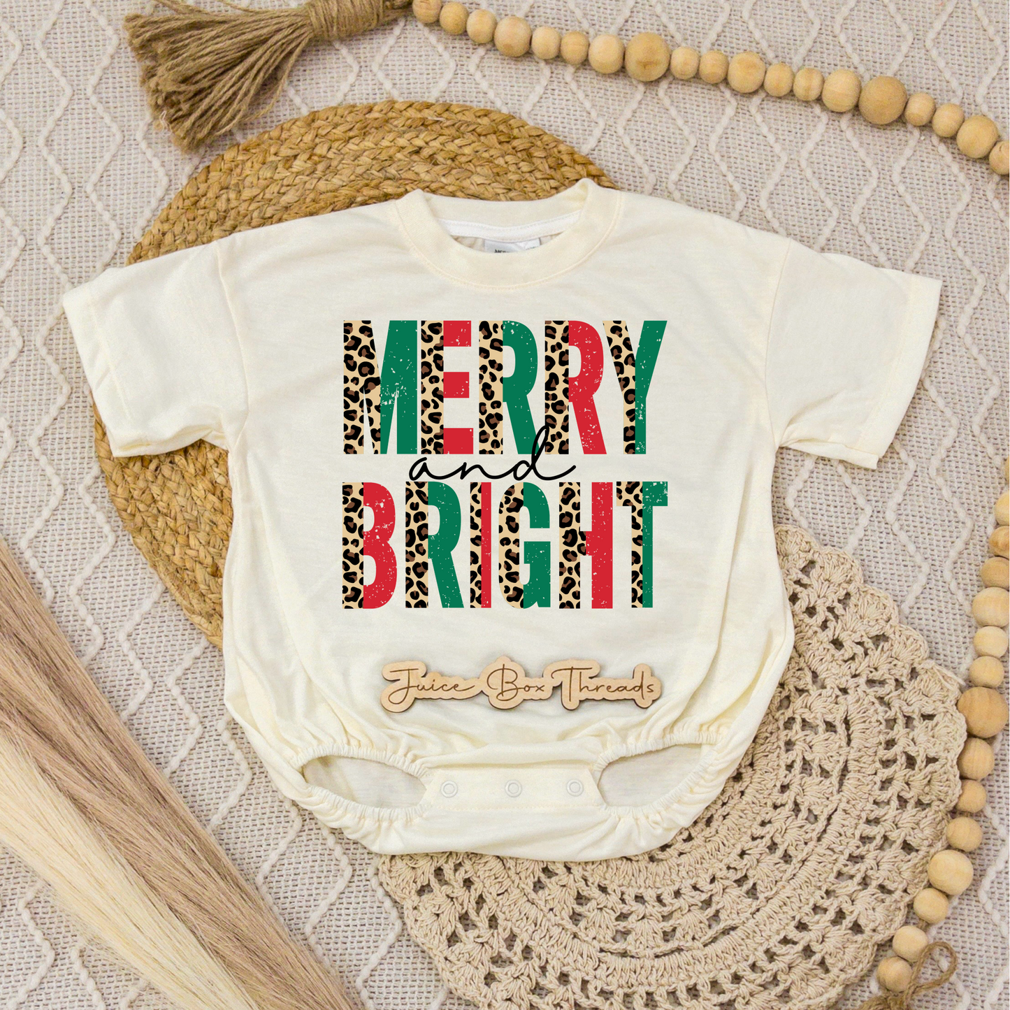 Merry and Bright Romper/Tee