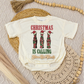 Christmas is Calling Romper/Tee