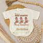 Boot Scootin' Merry Christmas Romper/Tee